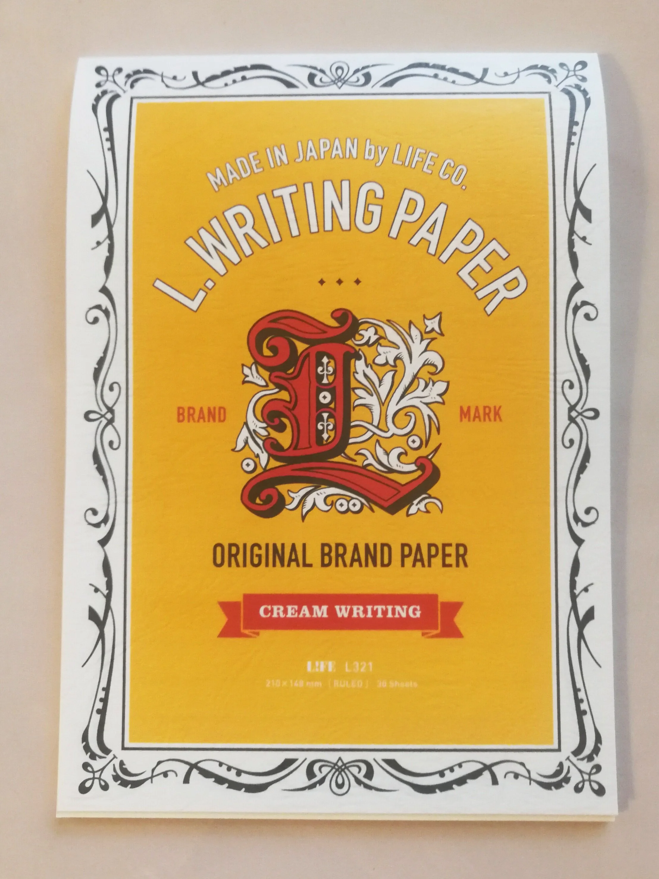 LIFE L-Writing Paper Pad — Libraries and Archives Paper Company
